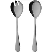 WAS Salatbesteck 2-teiliger Set Chromstahl - 12 Set/Karton -