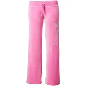 Juicy Couture Jogginghose Gothic Crown JCBBJ126806 Rosa Straight Leg