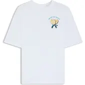 HUGO T-Shirt Nulaxo 50560093 Weiß Regular Fit