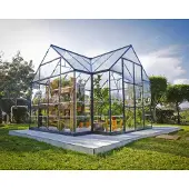 Palram -Victory Orangerie-anthrazi/transparent-7320
