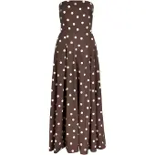 Apricot Jumpsuit Damen Baumwolle braun gepunktet, 38 835811-0001-00380