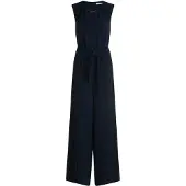 Betty & Co Jumpsuit "Jumpsuit ohne Arm", Damen, Gr. 42, EURO, blau (dunkelblau), Obermaterial: 100% Polyester PES., Overalls Jumpsuit