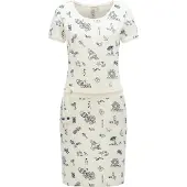 Ragwear Sommerkleid "Baomi Summer YOUMODO" Außentaschen Eingrifftaschen Damen Minikleid in sommerlichem Print