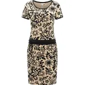 Ragwear Sommerkleid "Baomi Summer YOUMODO" Außentaschen Eingrifftaschen Damen Minikleid in sommerlichem Print