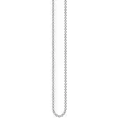 Thomas Sabo Collierkettchen "Ankerkettengliederung, 1,0 mm breit" Gr. 42, silber (silberfarben), Halsketten, Damen, 42, Silber 925 (recycelt), Collierkettchen