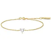 Ania Haie - BRACELET - SPARKLE HEART - gold