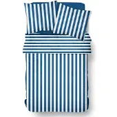 Big Buy Cooking Bettbezug TODAY Summer Stripes Blau 240 x 220 cm