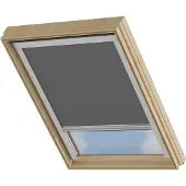 Cocoon Dachfensterrollo Weiss - Verdunklung - Kompatibel mit VELUX