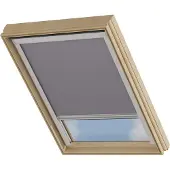 Cocoon Dachfensterrollo Weiss - Verdunklung - Kompatibel mit VELUX