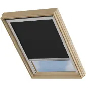 Cocoon Dachfensterrollo Weiss - Verdunklung - Kompatibel mit VELUX