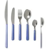 Excelsa Besteckset 24 Stück Fashion Stahl 19x2x2,5 cm Blau