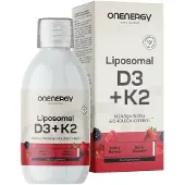 Onenergy Liposomales Vitamin D3 + K2 – Flüssig 250 ml Flüssigkeit zum Einnehmen