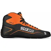 Sparco K-POLE Orange/Black Renn-Ankle-Boots