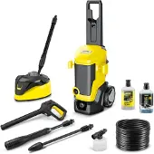 Kärcher Hochdruckreiniger K 7 WCM FJ Home, wassergek. Motor, Schaumdüse & Home Kit