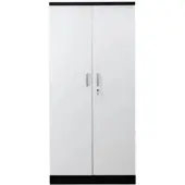 Proregal Aktenschrank Beetle | HxBxT 195x92x42 cm | Schwarz-Weiß