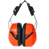 Portwest PS47 Endurance HiVis Clip-on Gehörschutz Yellow