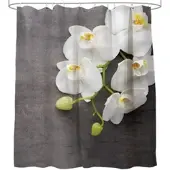 Sanilo Duschvorhang, Polyester, Pretty - grau