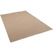 Snapstyle Natur Flachgewebe Teppich Bentzon Braun 200x200cm