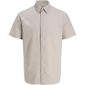 Jack & Jones 12294285 Linen Plus Size Kurzarmhemd