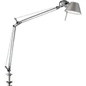 Artemide Tolomeo Tavolo Tischleuchte mit Klemme-Aluminium