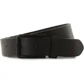 Pierre Cardin Ledergürtel in schwarz - 0001 | Gr.: 85 cm