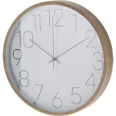 Koopman Wanduhr mit großen Zahlen, Ø 30,5 cm