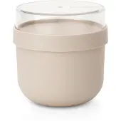 Brabantia Reisebecher Make & Take Joghurt Becher To Go - 500 ml - Soft Beige