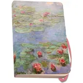 Bekking & Blitz Notizbuch A6, weicher Einband: Seerosen, Claude Monet