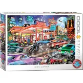 Eurographics 1000-Teile-Puzzle „Route 66 Diner“