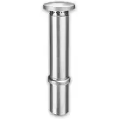 Grömo Dunstrohr mit Dunsthut, Zink, verschiedene Größen (Ausführung: Ø 100mm)