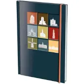 Bekking & Blitz Notizbuch A5, Hardcover: Niederlande – Land der Denkmäler