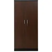 Proregal Aktenschrank Beetle | HxBxT 195x92x42 cm | Schwarz-Wenge