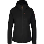 Fjällräven Sweatjacke Keb Fleece Hoodie Damen Black-XXS
