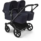 Bugaboo Donkey 6 Zwillingskinderwagen - Deep Indigo Bezüge