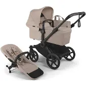Bugaboo Donkey 6 2-in-1 Kinderwagen - Black Gestell