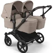Bugaboo Donkey 6 Zwillingskinderwagen - Black Gestell