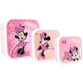 Disney 3 in 1 Snackbox Fresh Bites, Rosa