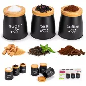 Kamille Set Von Küchenbehältern Set Behälter Für Kaffee, Tee, Zucker Und