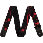 Jackson Splatter Strap schwarz und rot 2"