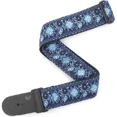 Daddario 2 Gewebter Gitarrengurt Monterey 2 Blau