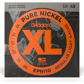 Daddario EPN110 XL Pure Nickel Regular Light 10-45