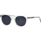 Tom Tailor 676006 Unisex-Sonnenbrille Vollrand Panto Kunststoff-Gestell, grau