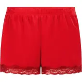 Hunkemoller Samit-Spitzen-Short Rot