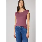 Street One T-Shirt mit U-Boot-Ausschnitt