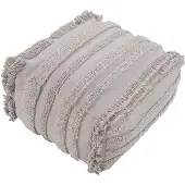 Lorena Canals - Early Hours Pouf, 54 x 54 cm, natur