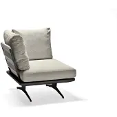 Stern Enya Lounge-Eckelement Aluminium/Polyacryl inkl. Kissenset