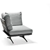 Stern Enya Lounge-Eckelement Aluminium/Polyacryl inkl. Kissenset