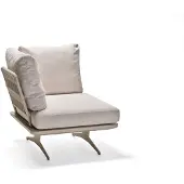 Stern Enya Lounge-Eckelement Aluminium/Polyacryl inkl. Kissenset