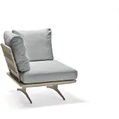 Stern Enya Lounge-Eckelement Aluminium/Polyacryl inkl. Kissenset