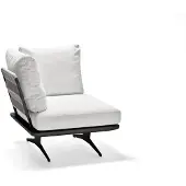 Stern Enya Lounge-Eckelement Aluminium/Polyacryl inkl. Kissenset